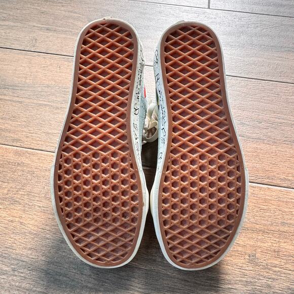 VANS Save Our Planet x Sk8-High Tops Women’s Size 7 Men’s 5.5 Sneakers Globe - Picture 6 of 10